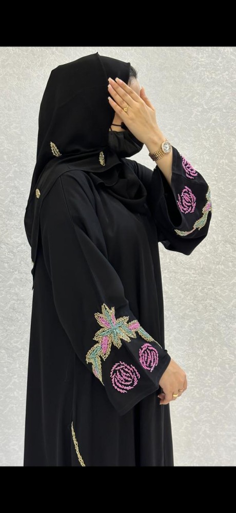 عباية ورد