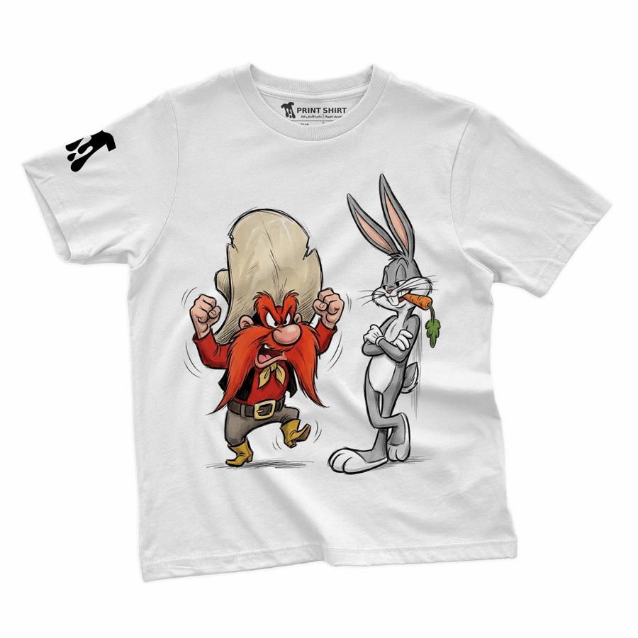 لووني تونز Looney Tunes - باغز باني Bugs Bunny | تيشرت - للجنسين -