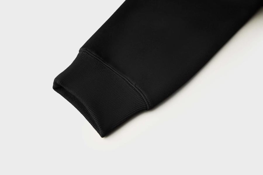 Men’s Black Zip-Up Hoodie