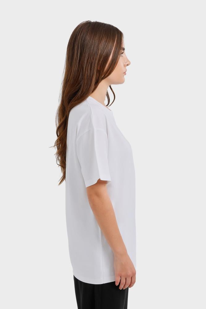 White Boxy Fit T-Shirt