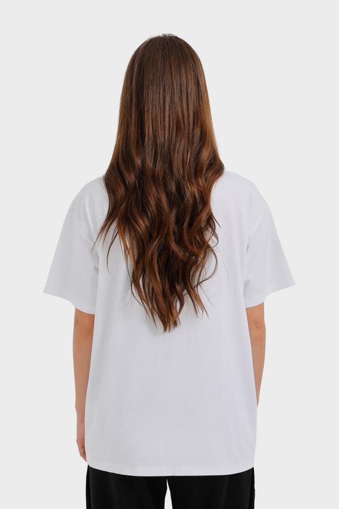 White Boxy Fit T-Shirt