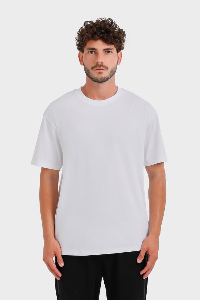 White Boxy Fit T-Shirt
