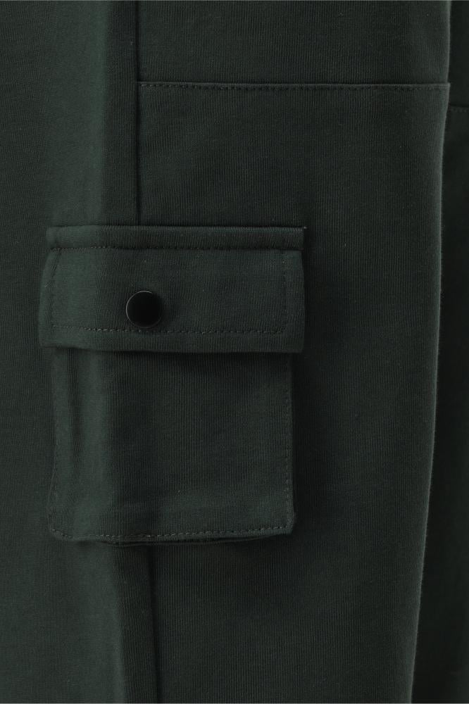 Kids’ Practical Regular Fit Cargo Pants – Olive