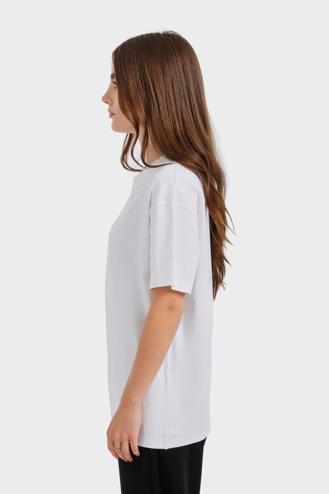 White Boxy Fit T-Shirt