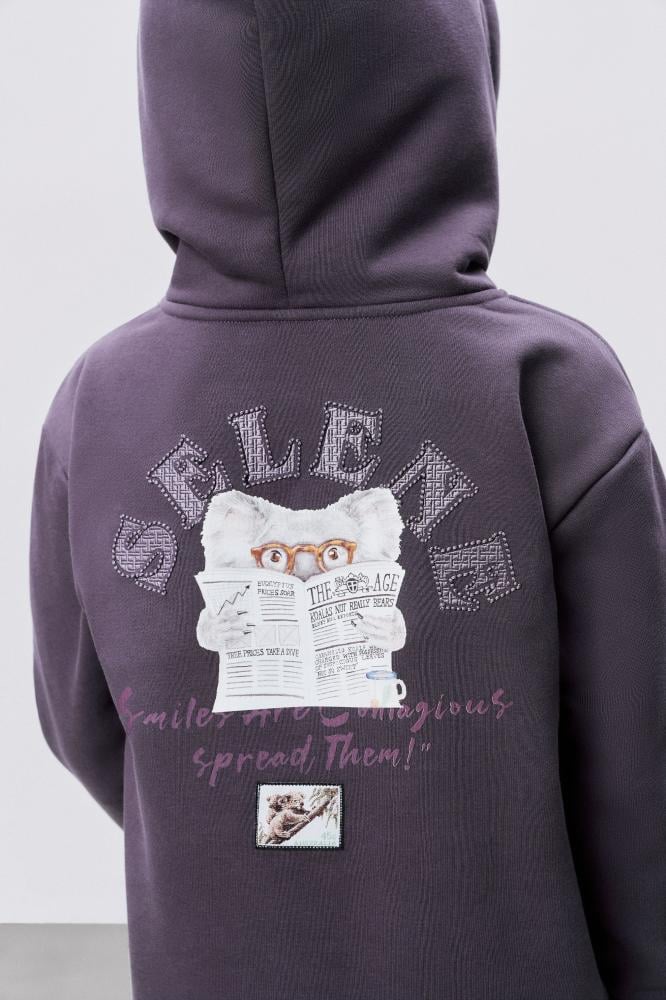 Kids’ Purple Hoodie