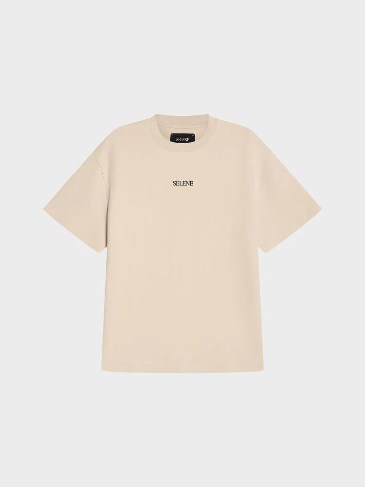 Beige Loose Fit T-Shirt