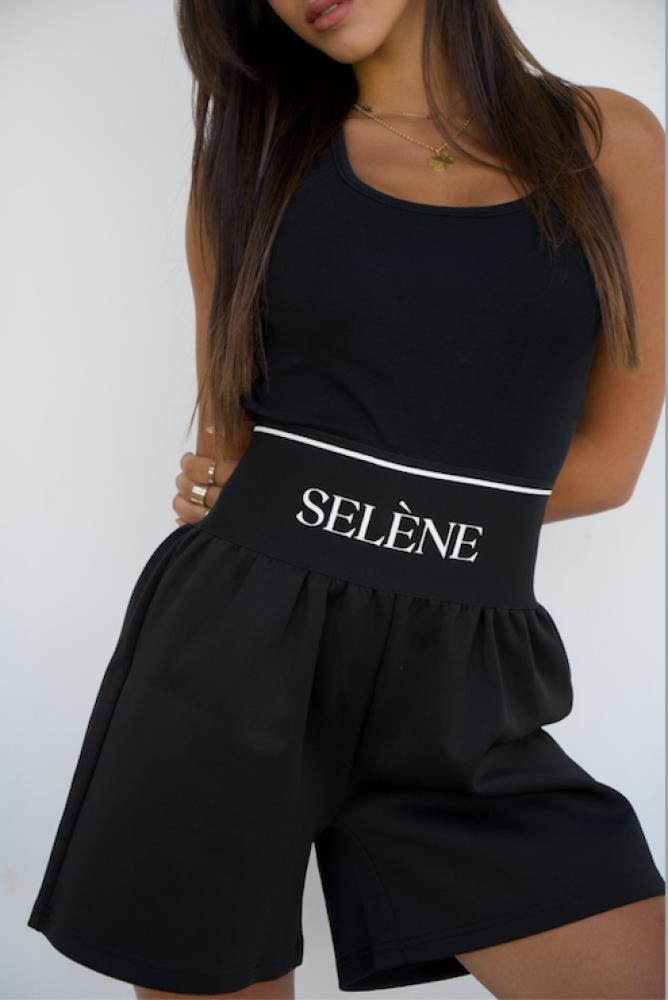 High Waist Belt Shorts