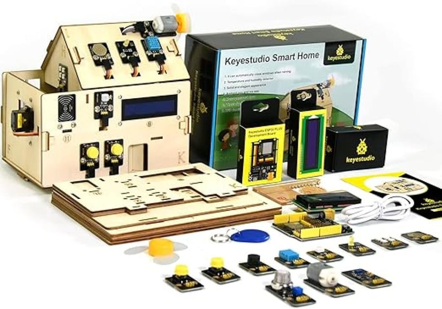 مجموعة KEYESTUDIO ESP32 الذكية للمنزل الذكي
