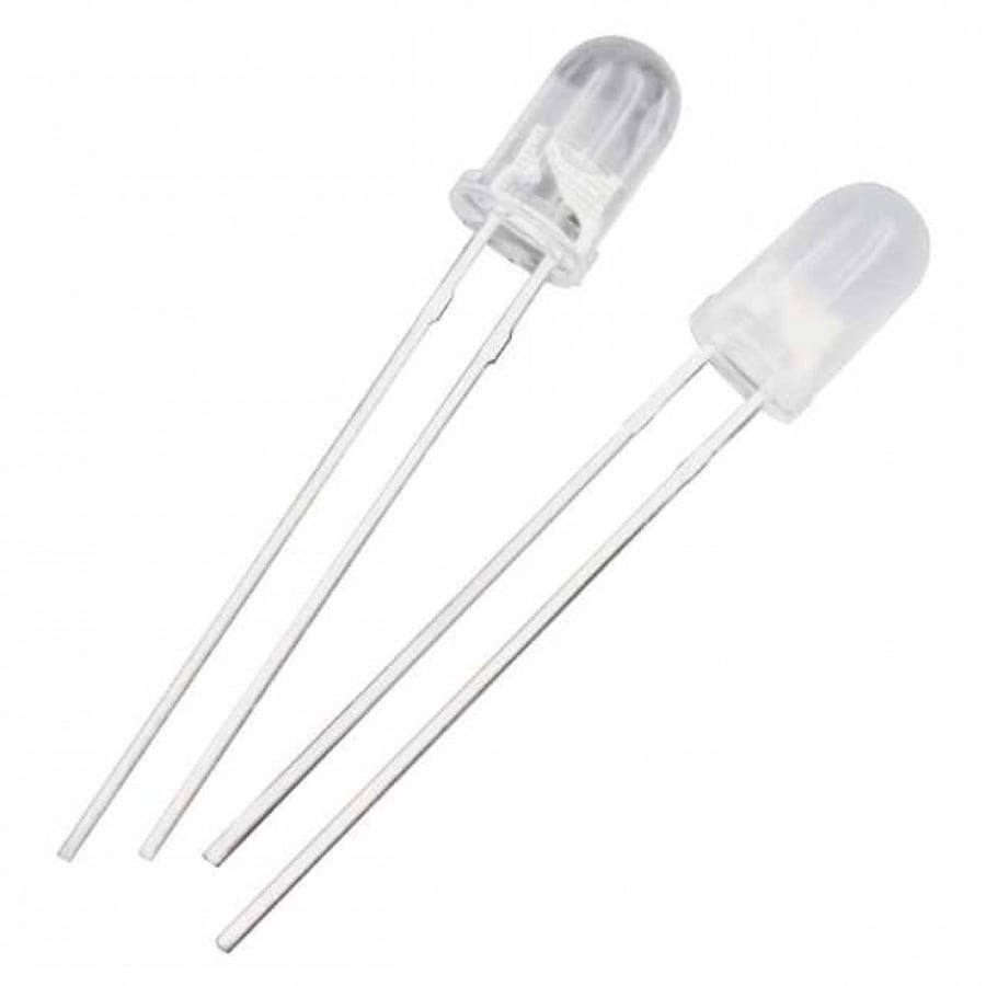 مصباح شفاف LED  5MM