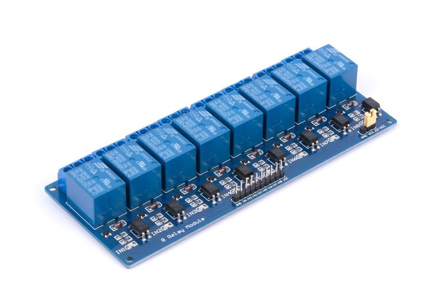 وحدة مرحل 8 قنوات RELAY MODULE -جدة - جيم الالكترونيات