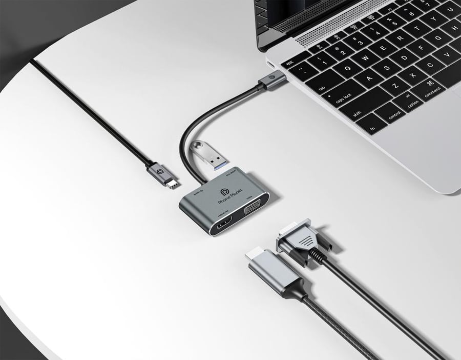 موزع USB-C PP-DS04