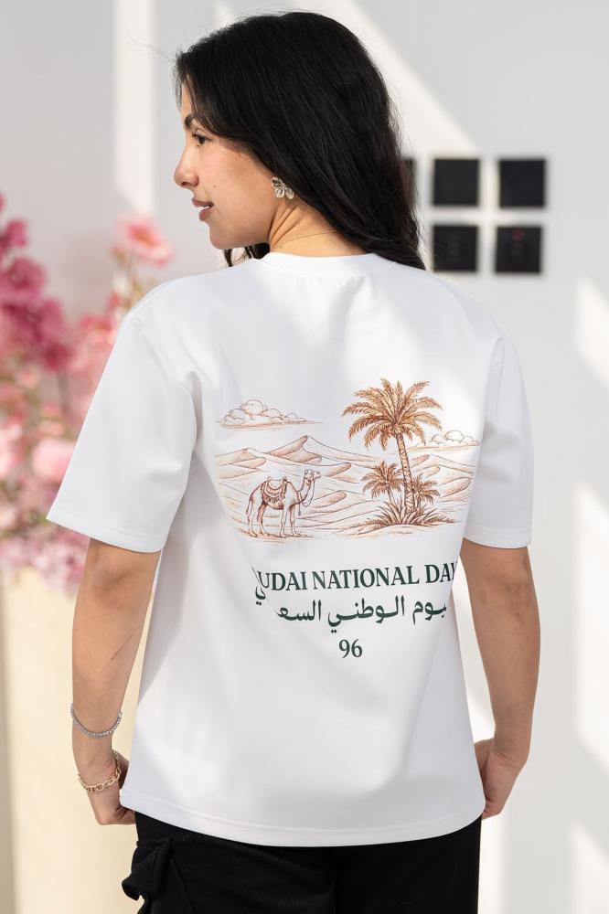 تيشيرت الصحراء والجمل لليوم الوطني 96