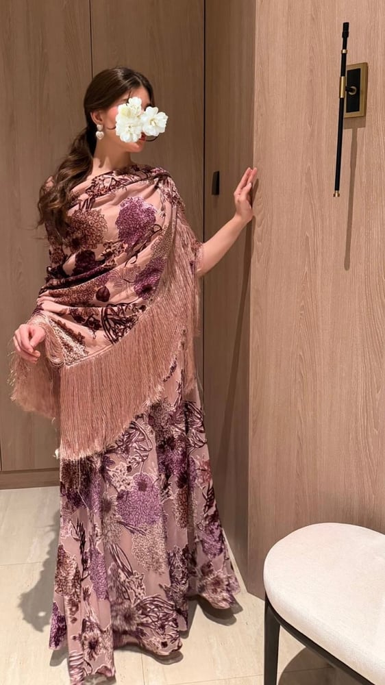 فستان رويال بينك