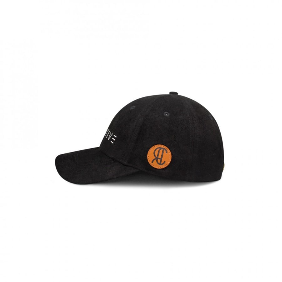 Creative Leather Belt Cap - Black