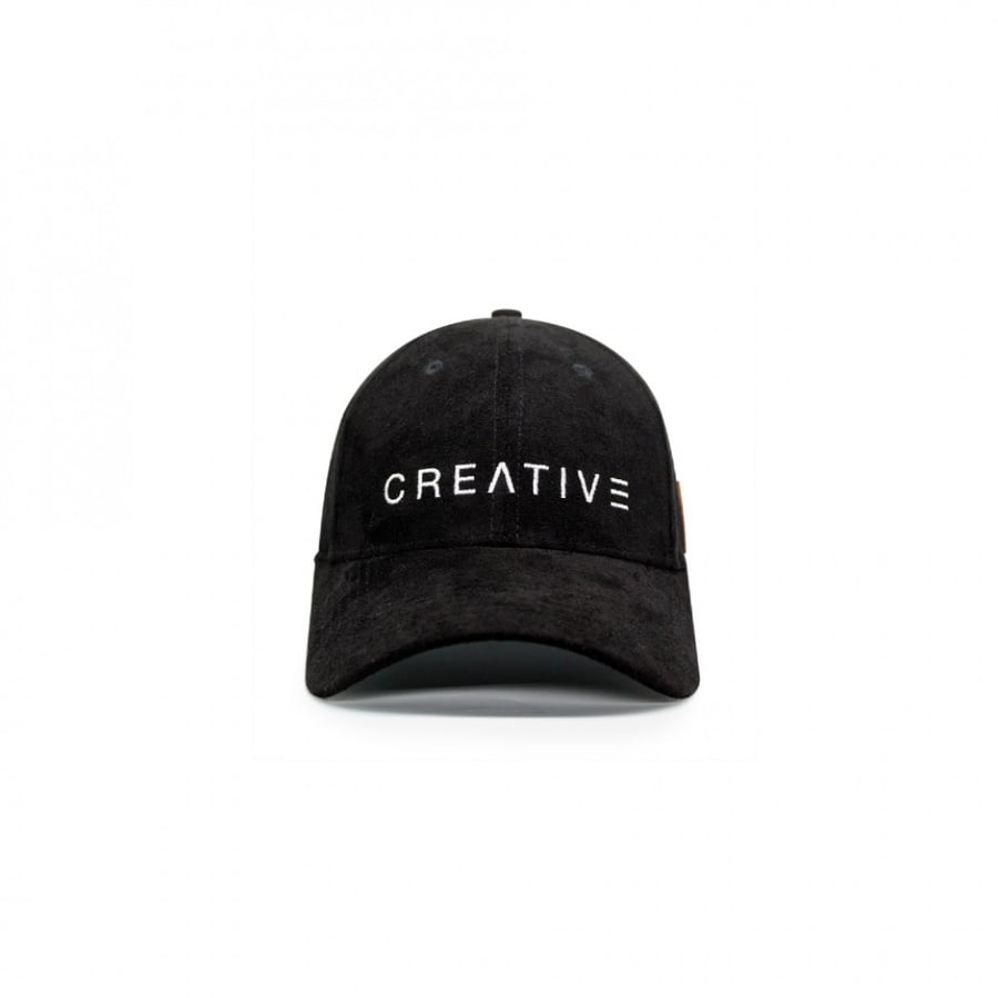 Creative Leather Belt Cap - Black