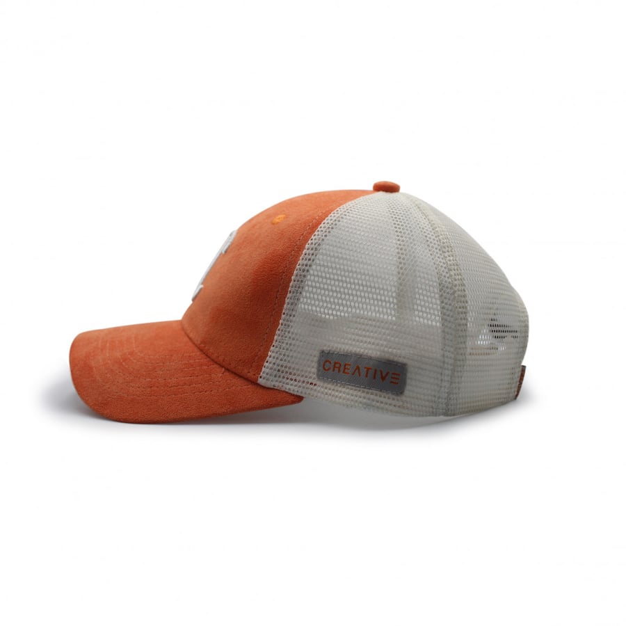 Creative Suede Cap - Orange