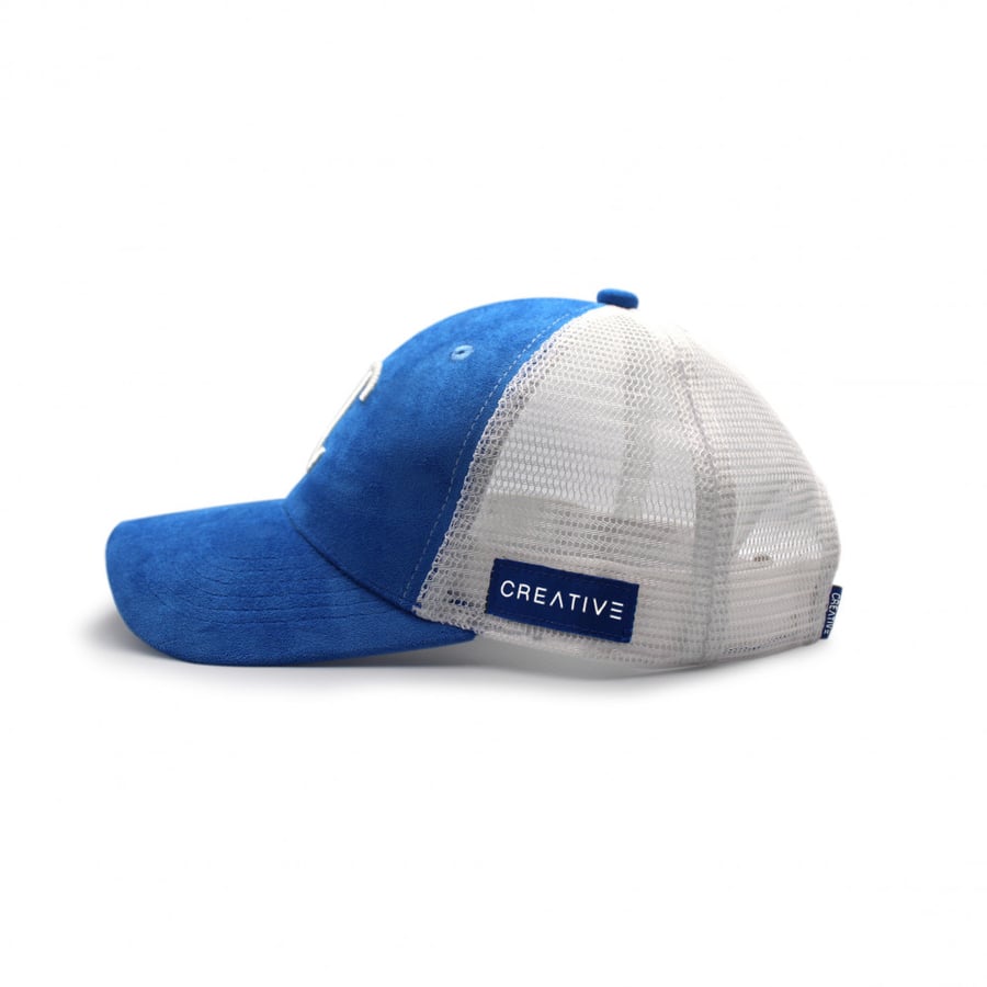 Creative Suede Cap - Blue