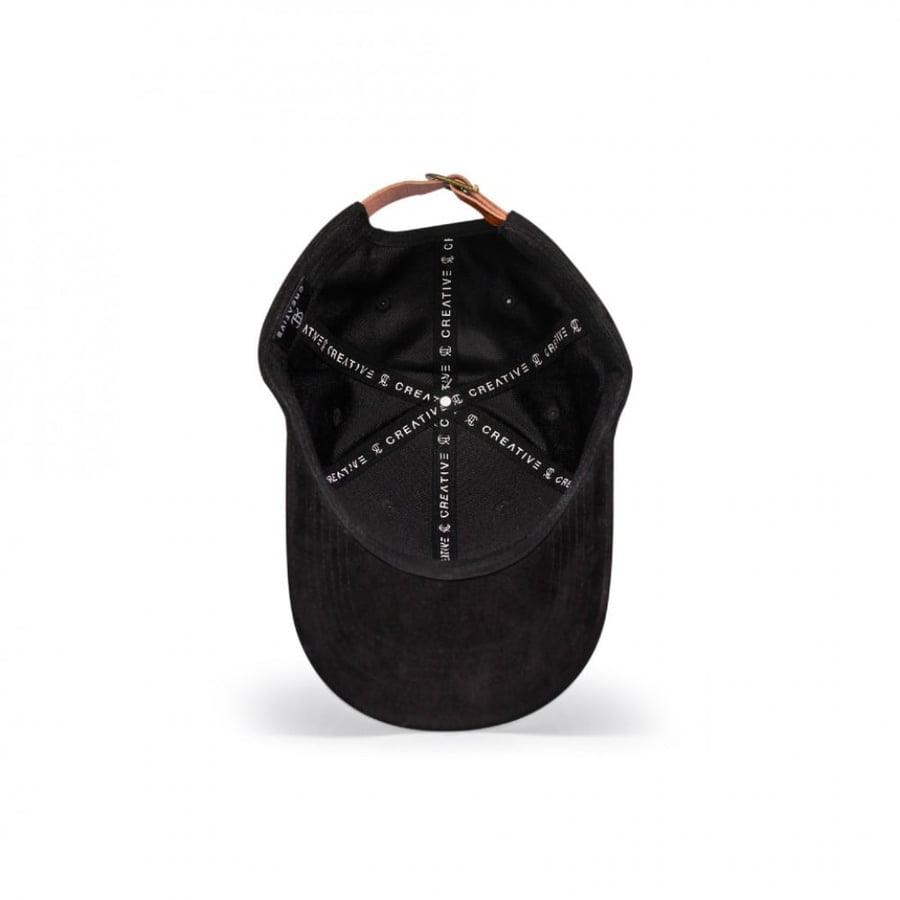 Creative Leather Belt Cap - Black