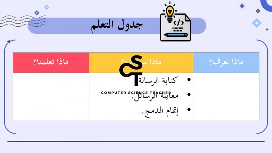 عرض مهارات رقمية للصف الأول المتوسط-إتمام عملية الدمج-الجزء1