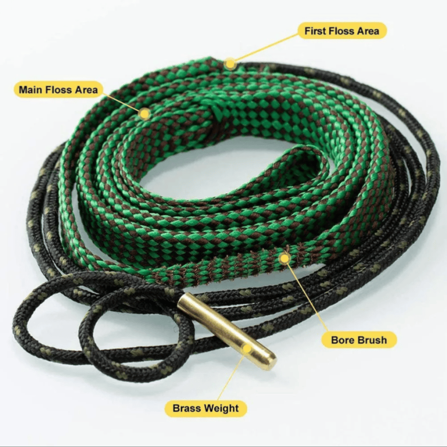 Cleaning rope, caliber 22 Nari, and caliber 16 223