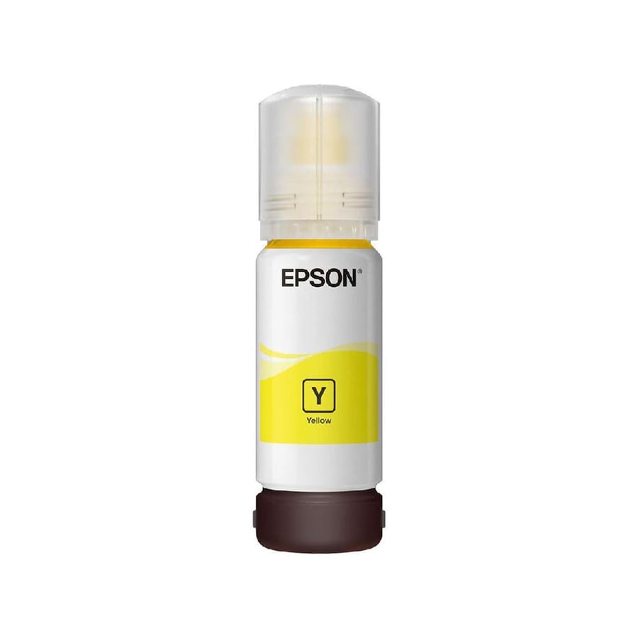 قارورة حبر ابسون INK EPSON 101 أصفر أصلي - EcoTank Ink Bottle YELLOW
