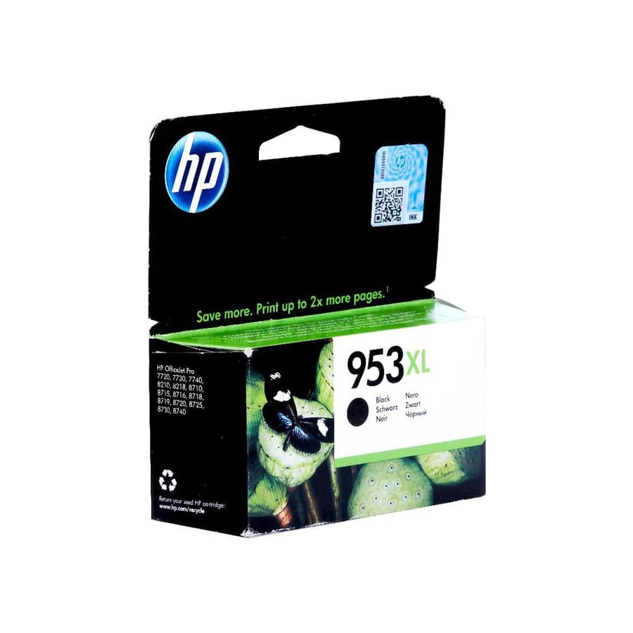 خرطوشة حبر سائل أسود INK HP 953XL عالي الإنتاجية - L0S70AE