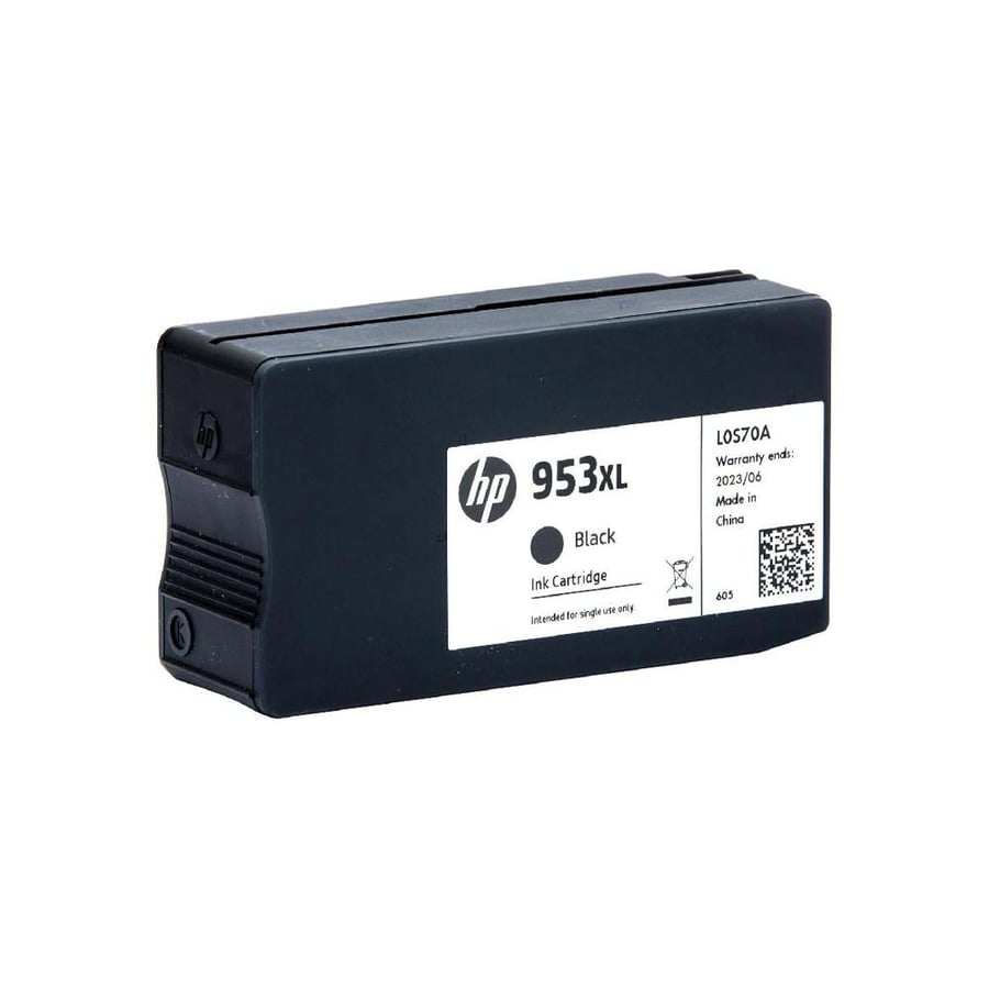 خرطوشة حبر سائل أسود INK HP 953XL عالي الإنتاجية - L0S70AE