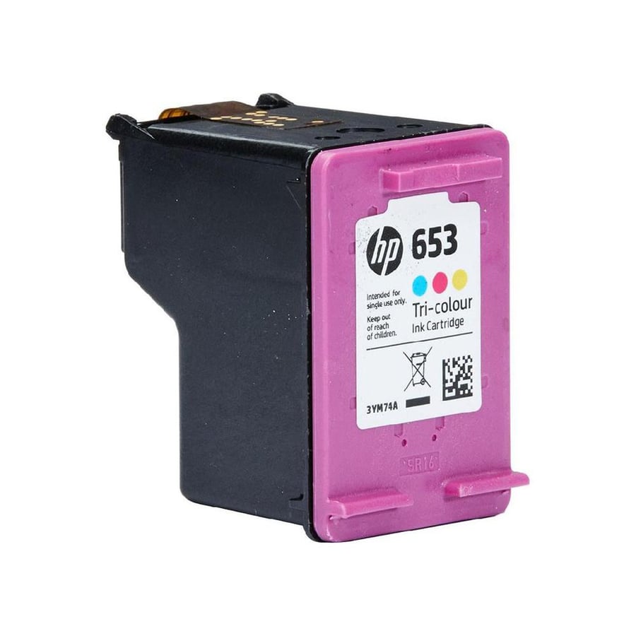 خرطوشة حبر سائل ملون HP 653 عالي الإنتاجية - 3YM74AE