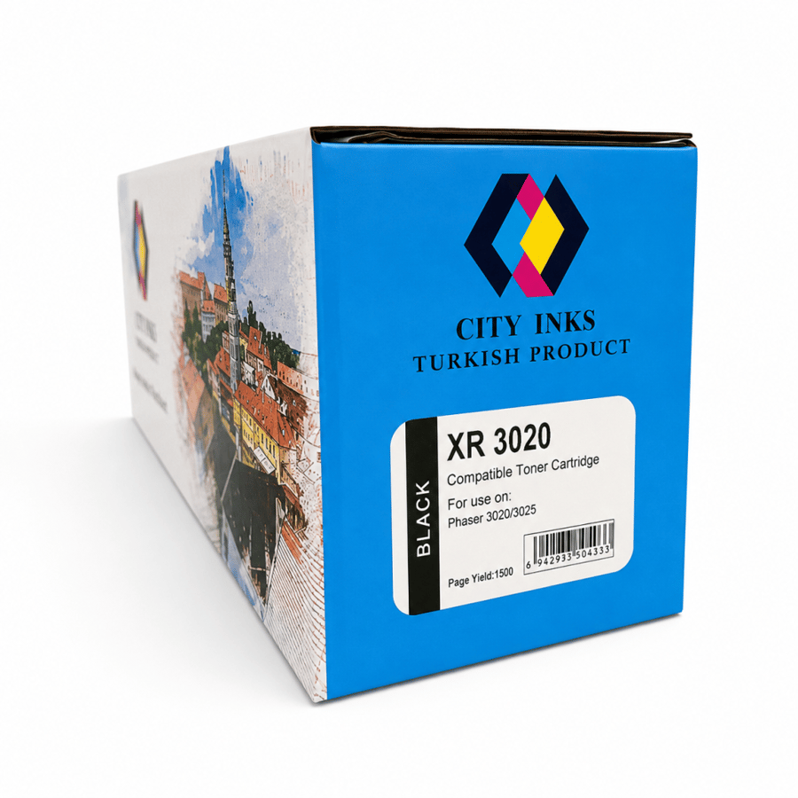 Black laser printer ink XR3020 compatible with Xerox printers