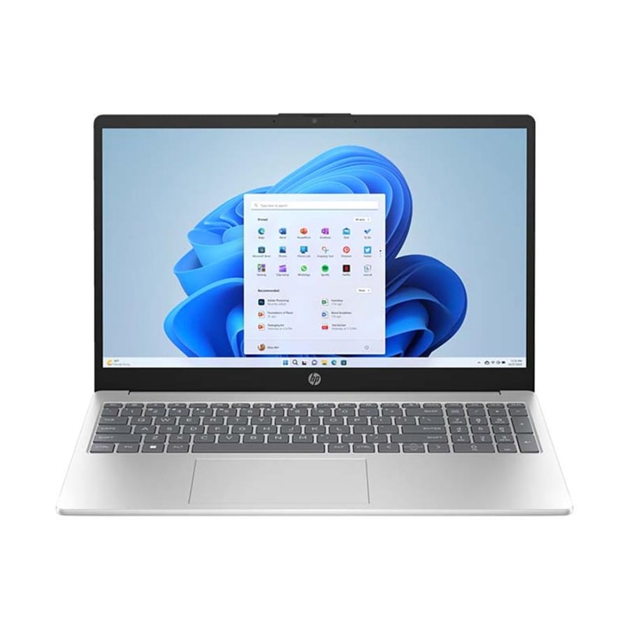 Laptop HP 15 processor Intel Core i7-1355U RAM 8 GB storage 512 GB SSD graphics card Intel Iris X screen 15.6 inch Full HD 1920x1080 operating system DOS – Silver