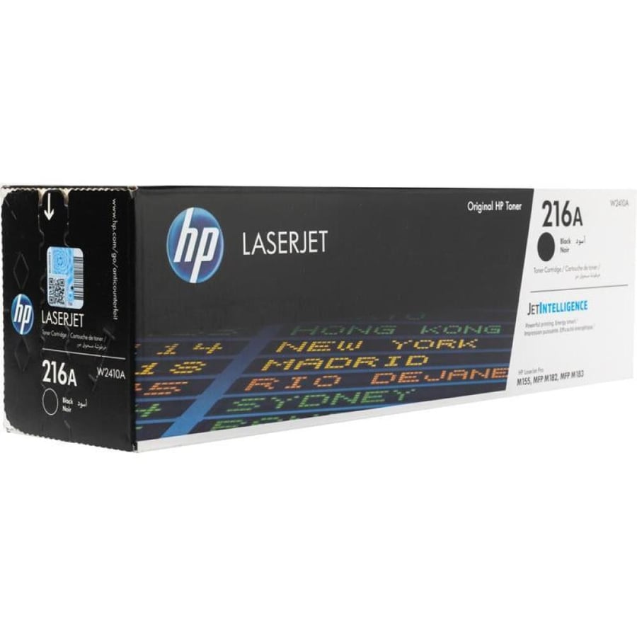 حبر اتش بي ليزر 216A أسود أصلي  لطابعات اتش بي ليزر ملونه  - TONER HP 216A BLACK W2410A