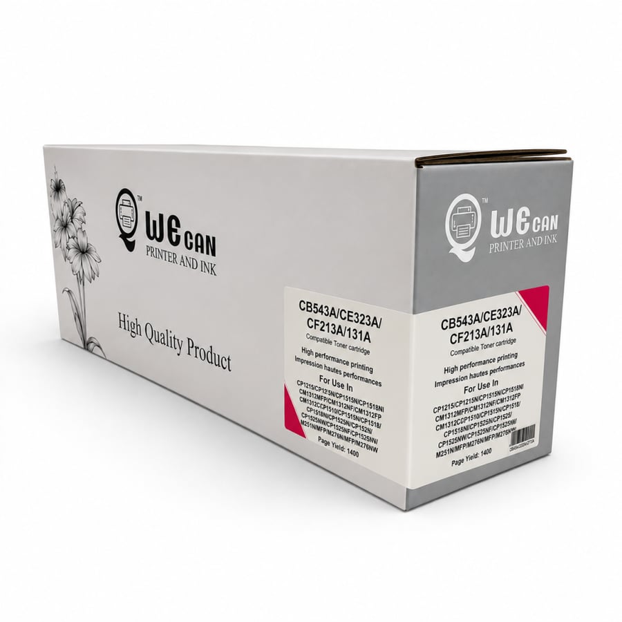 حبر وي كان ليزر 131A أرجواني لطابعات اتش بي ليزر ملونه - TONER WE CAN 131A MAGENTA CF213A