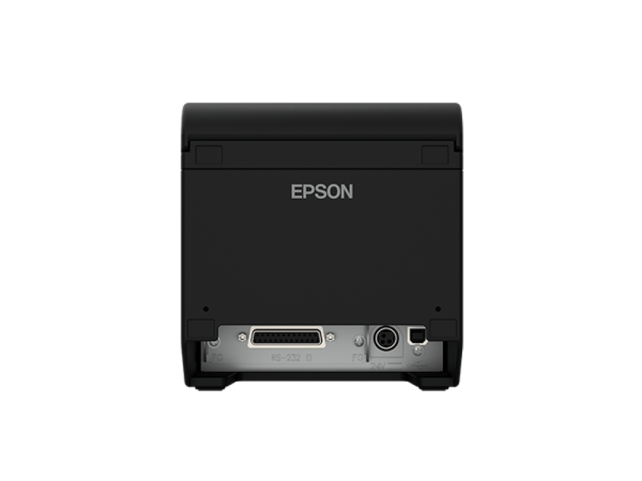 طابعة إيصالات و فواتير إبسون حراري شبكية ETHERNET أسود  012A0 -EPSON TM-t20III