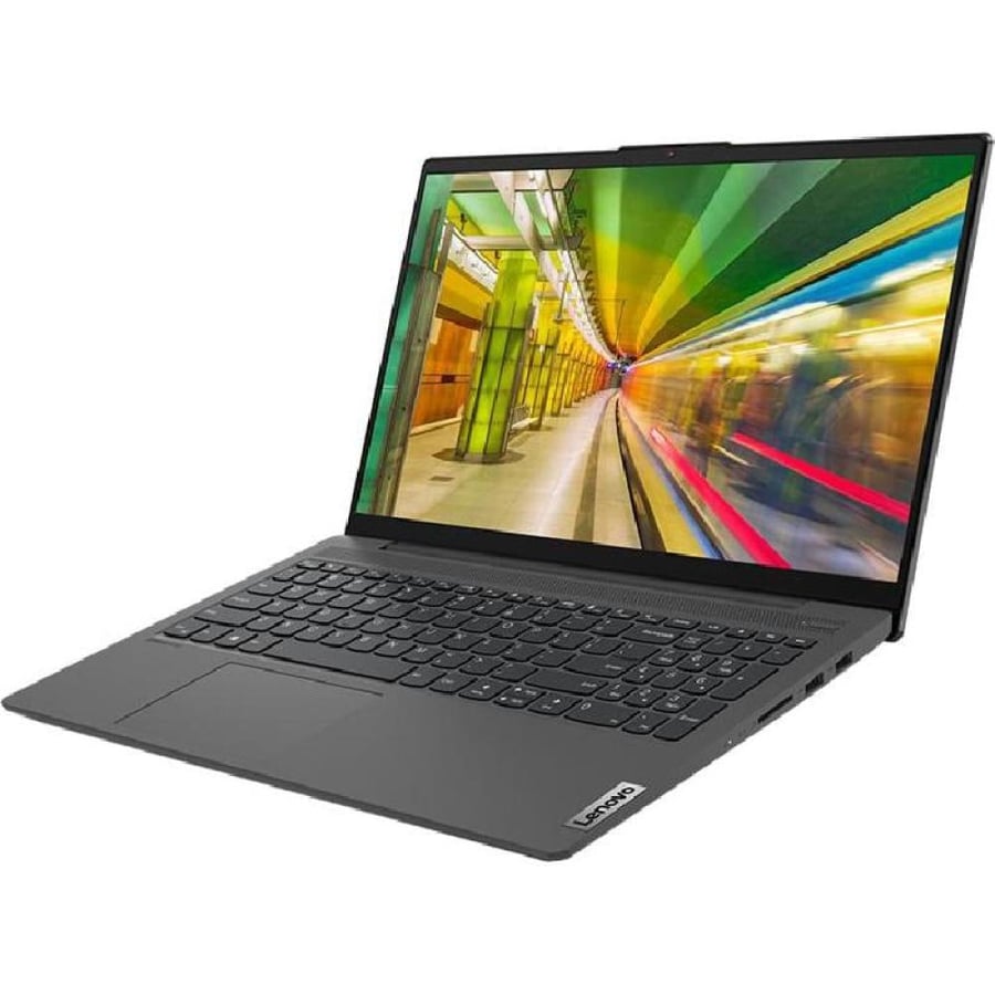 Lenovo IdeaPad 15ITL05 laptop with Intel Core i7-1165G7 processor, 8GB RAM, 512GB SSD storage, Intel Iris Xe graphics card, 15-inch full HD screen 1920x1080, gray