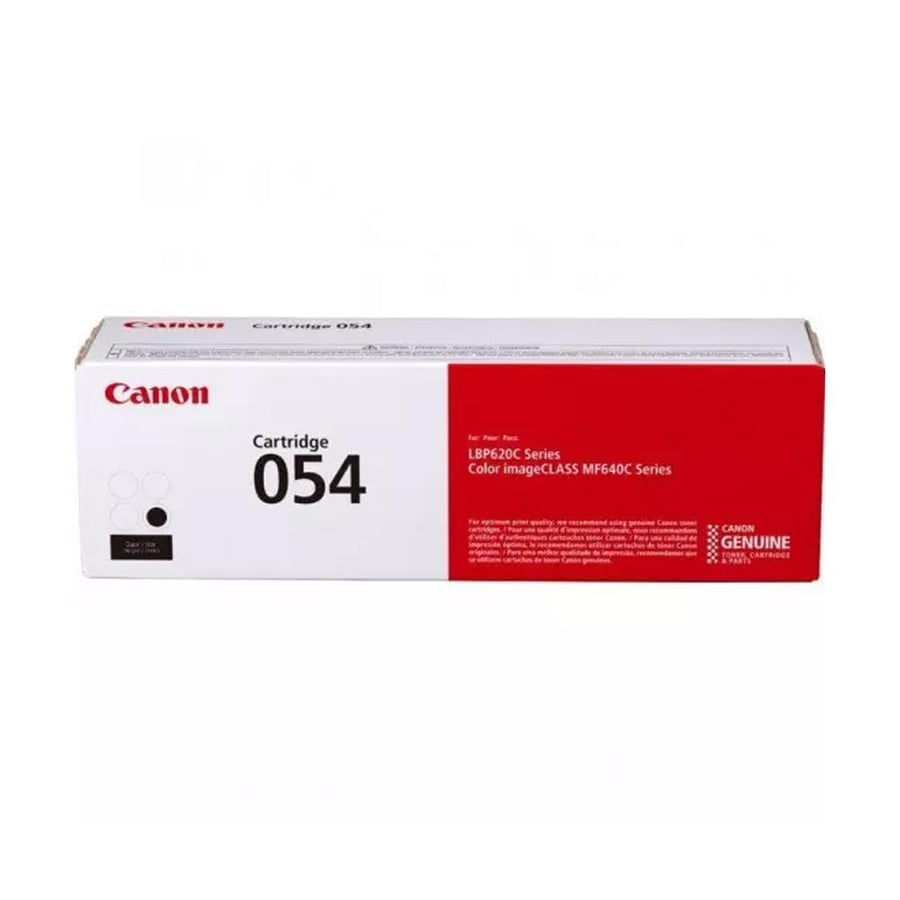خرطوشة حبر ليزر 054 أسود لطابعات كانون ليزر  - TONER CANON 054 BLACK