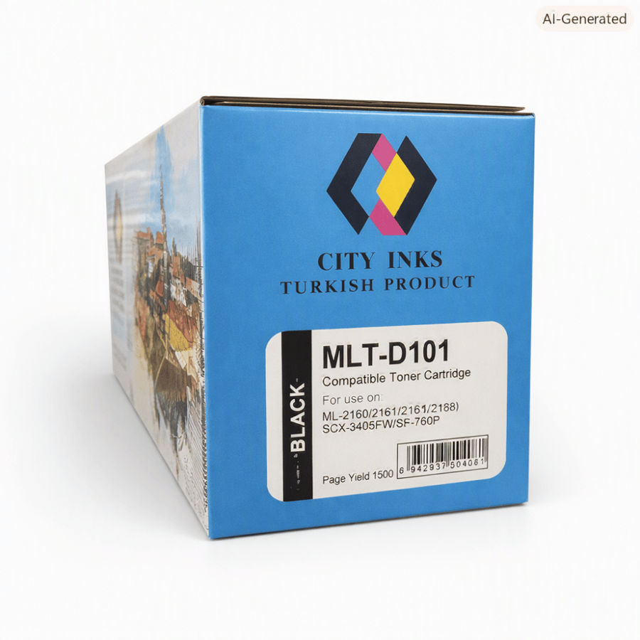 حبر طابعة ليزر 101D أسود بديل MLT-D101 متوافق مع طابعات سامسومنج