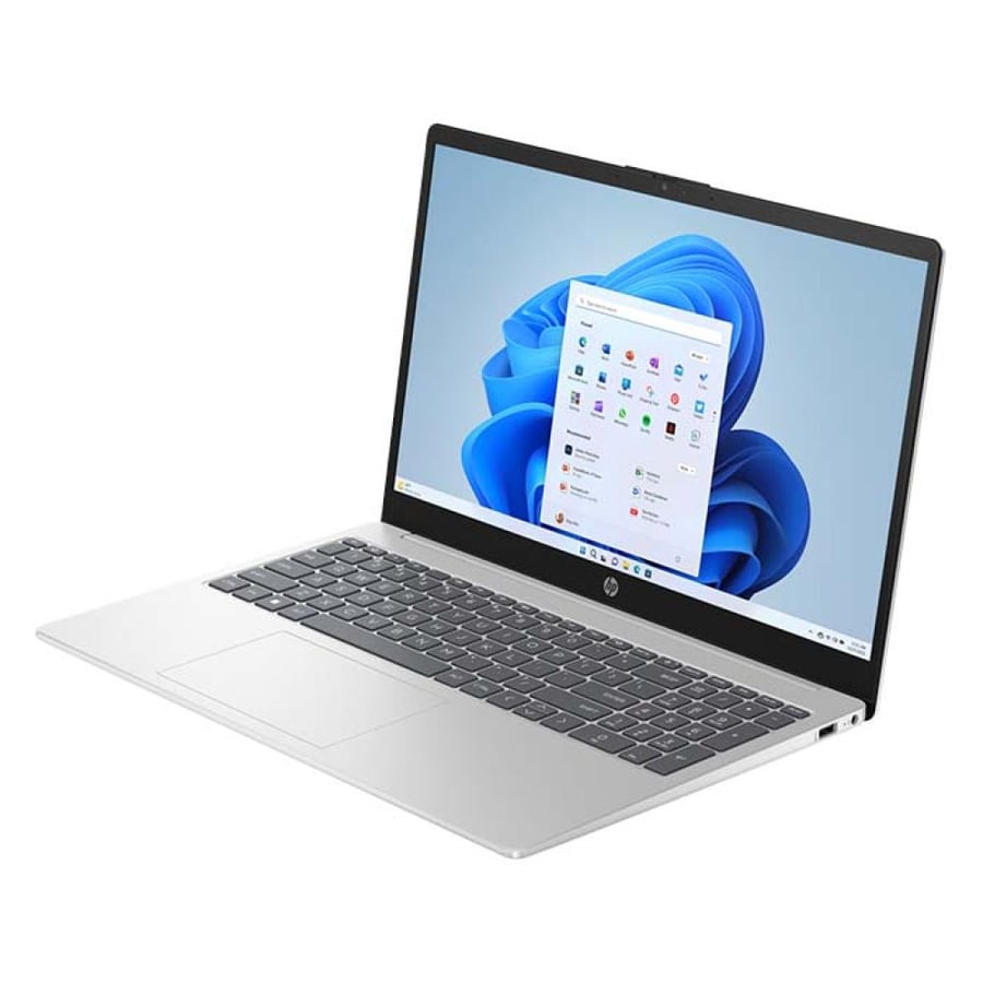 Laptop HP 15 processor Intel Core i7-1355U RAM 8 GB storage 512 GB SSD graphics card Intel Iris X screen 15.6 inch Full HD 1920x1080 operating system DOS – Silver