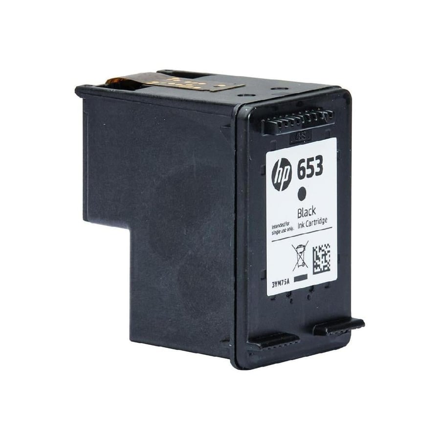 خرطوشة حبر سائل أسود HP 653 عالي الإنتاجية - 3YM75AE