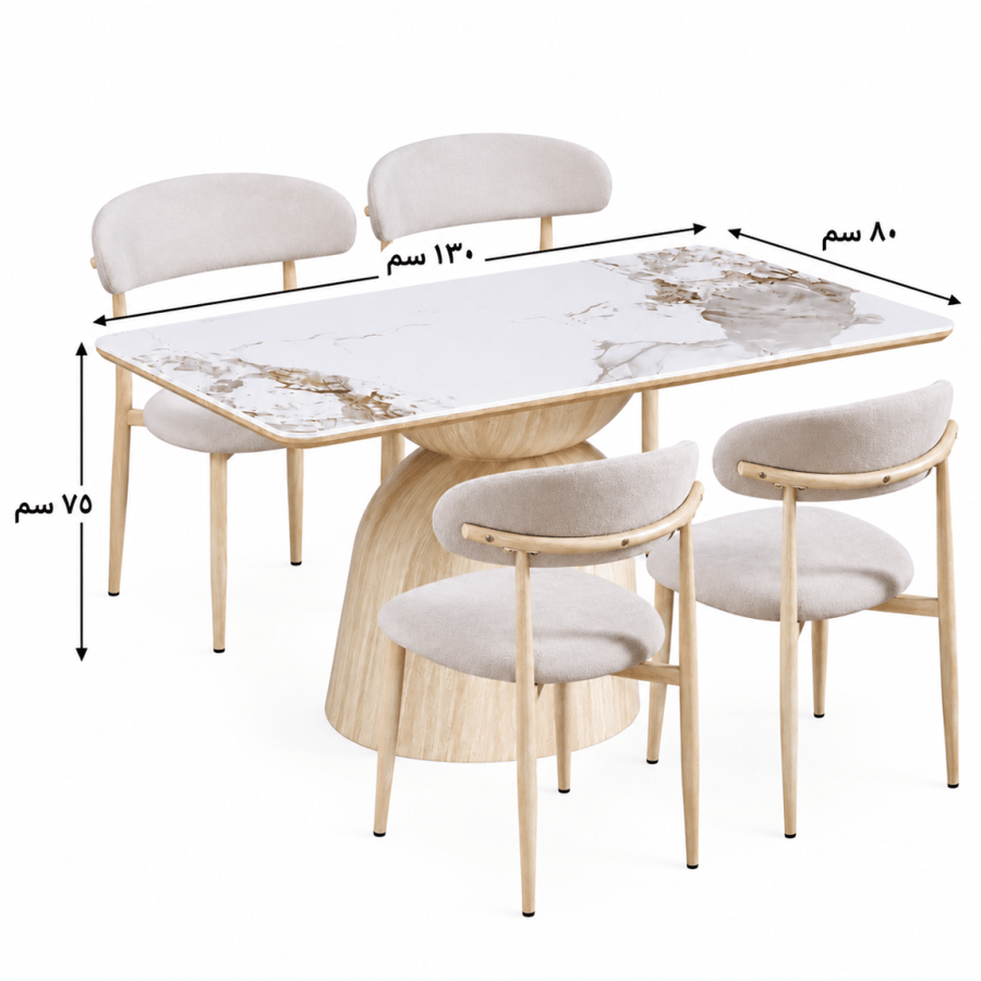 مراية حائط بأطار اسودمقاس 70× 70 سم