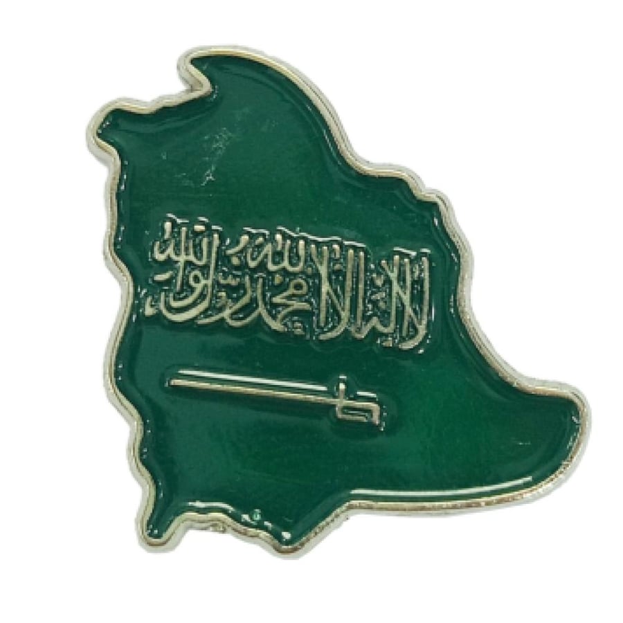 ملصق معدني ، خريطة المملكة .