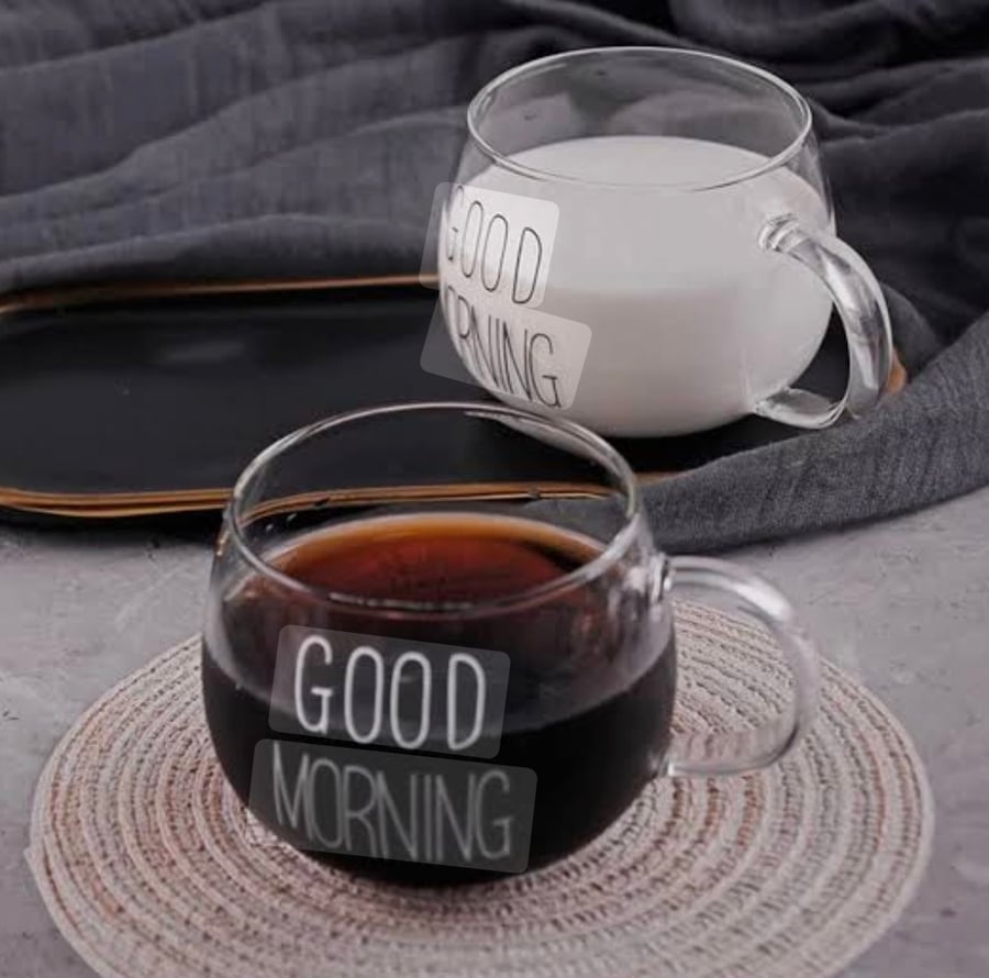 كوب قهوة GOOD MORNNG
