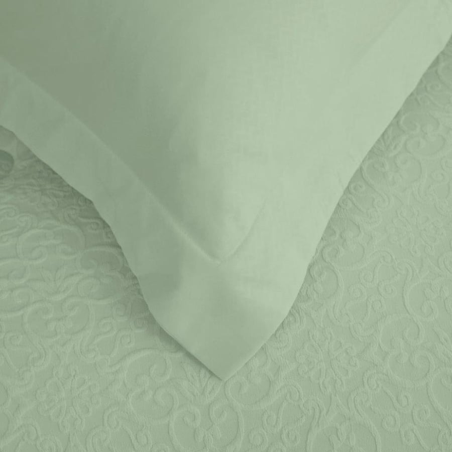 Valentini Embossed Bedding Set – 6 Pieces | King Size – green