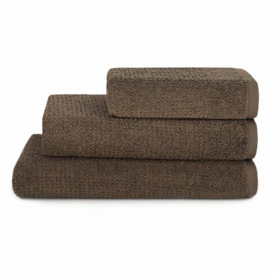 Cannon Cotton Waffle Towel 70×140 cm - Brown