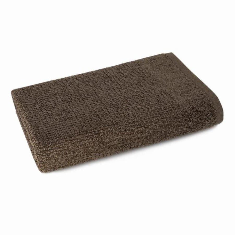 Cannon Cotton Waffle Towel 70×140 cm - Brown
