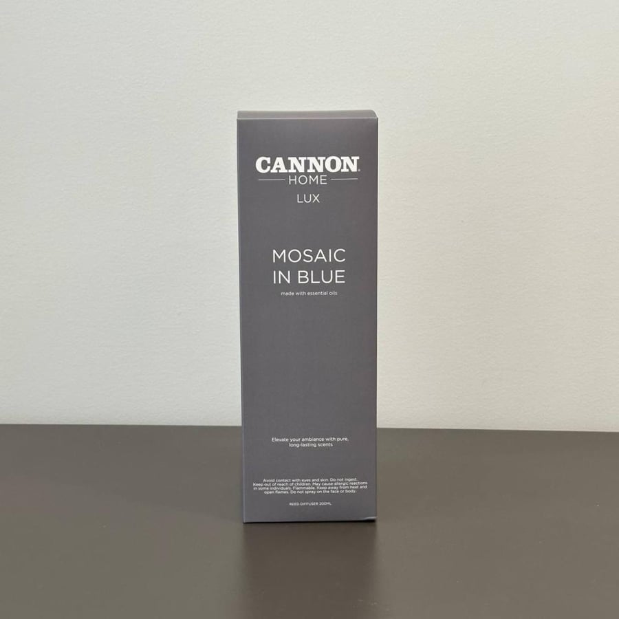 Canon Diffuser Air Freshener with Mosaic Fragrance, Blue Color, 200ml