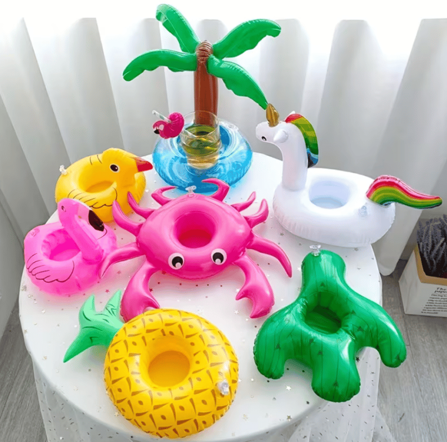 Cup holder float