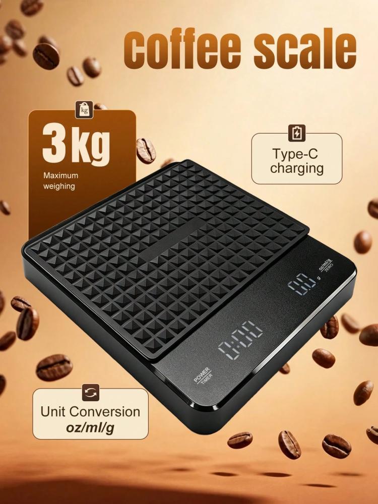 ميزان قهوة SEAGO ذكي LED بمؤقت