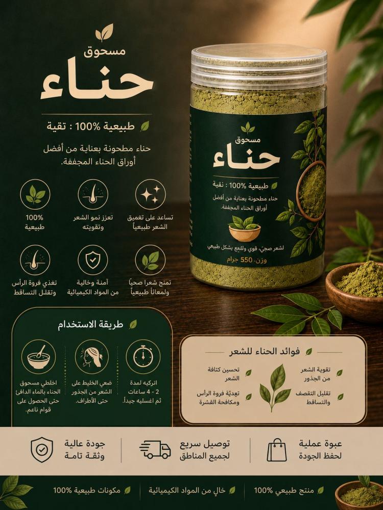 حناء للشعر