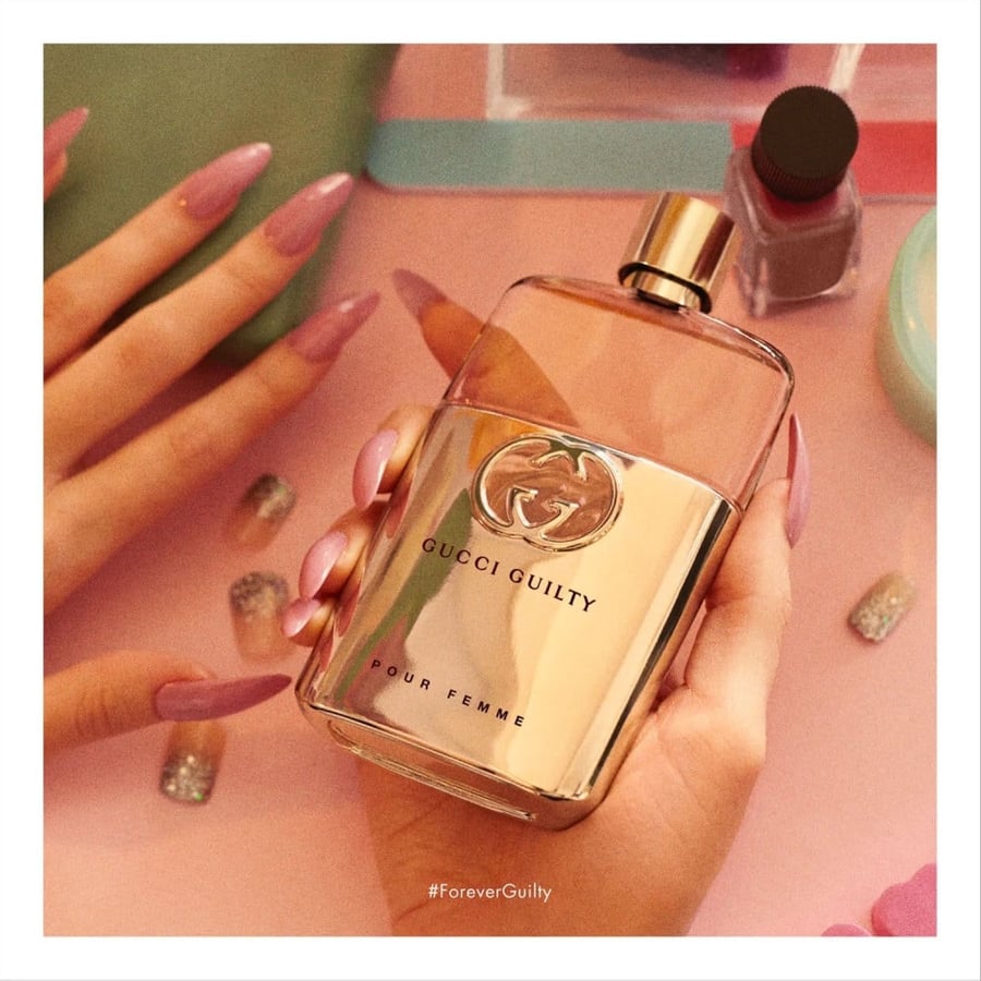عطر قوتشي جيلتي بور فيم الذهبي أو دو بارفيوم 50مل