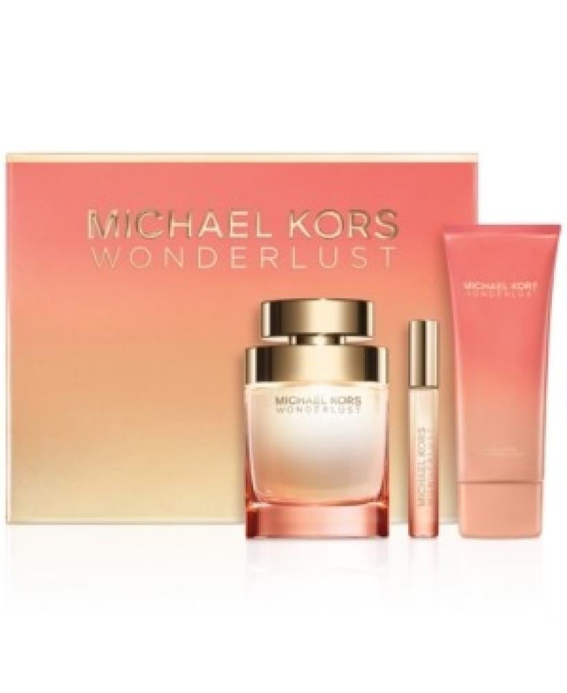 طقم مايكل كورس Wonderlust النسائي او دو بارفيوم (عطر 100مل+ب